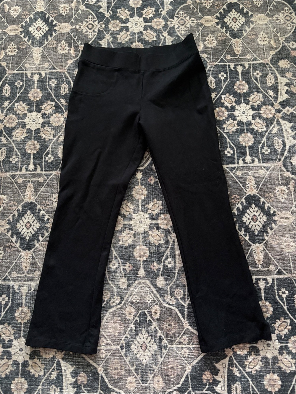 Quince Ponte Flare Pants XS